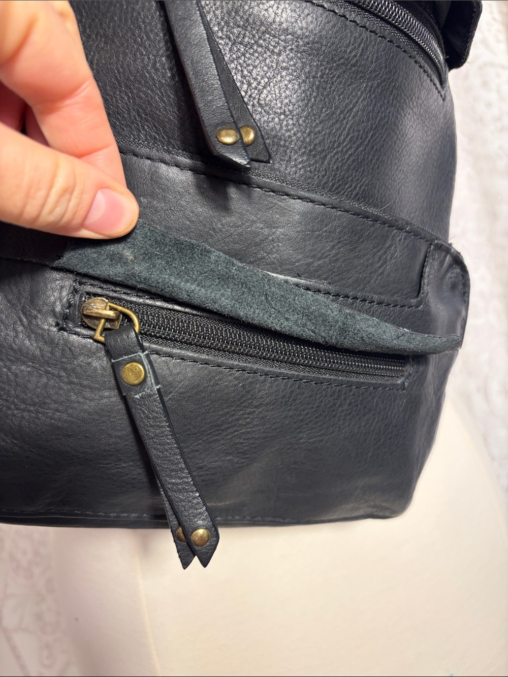 Born Black Leather Sling Bag - Picture 7 of 11